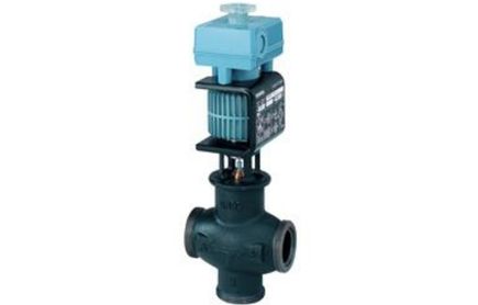 Modulating control valves with magnetic actuator